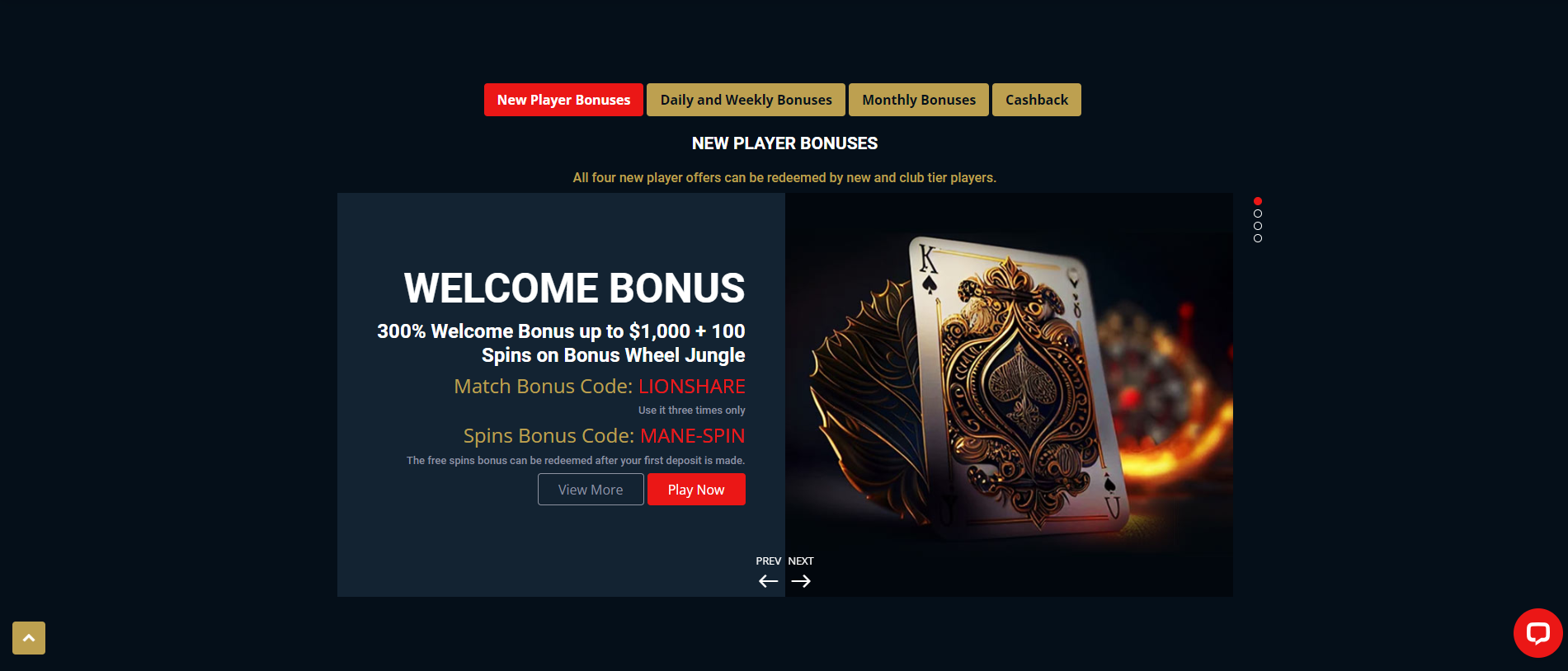 Welcome Offer